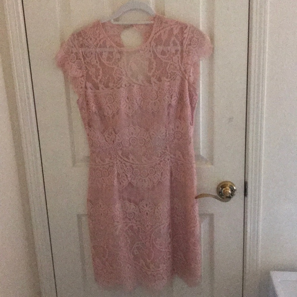 BB Dakota light pink dress